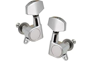 6pcs Guitar String Pegs Locking Tuners 3L3R Tuning Electric Acoustic Tuner Machine Heads Knobs