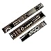 Mayata 3PCS/4PCS 15cm 20cm 25cm 30cm Multifunctional PCB Ruler Measuring Tool Resistor Capacitor Chip IC SMD Diode Transistor Package 180 Degrees (3pcs/lot)