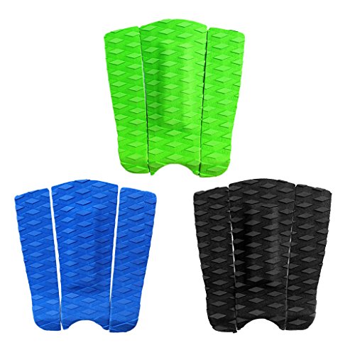 CUTICATE 3X EVA Tail Pad Surfboard Deck Traction Stomp Surfing Grip Mat Trim Sheet - Green