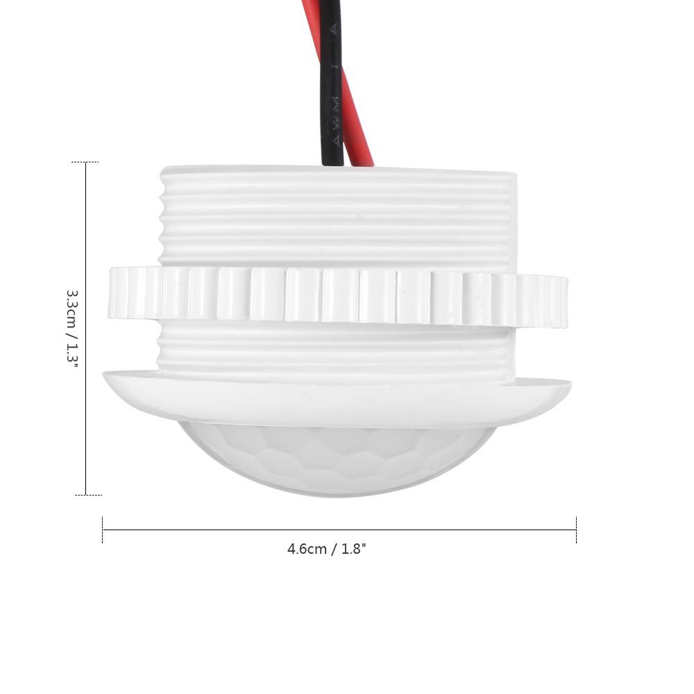 Interruptor de sensor de movimiento PIR Interruptor de sensor LED ...