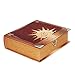 Grimoire Deck Box, Legion - Wooden Spellbook Style Large Capacity Trading Card Deck Storage (800 to 1000 Cards) for MTG Magic the Gathering, Yugioh, Pokemon | Gift Item for Commander, Edh, Modern Play