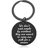 amlivo Farewell Keychain Gift for Coworkers Women Men - Going Away Thank You Goodbye Gifts for Friends, Colleagues, Boss, Coworker Leaving Gifts