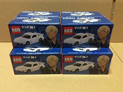 トミカ 期間限定今なら送料無料 Usjオリジナル 名探偵コナン ワールド 安室透仕様 10台セット Rx 7 新品 白 マツダ