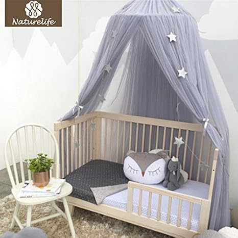baby cotton bed with net