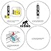 IKONG 3-Pack High Capacity Replacement For Epson 220 Ink Cartridge(1 Cyan, 1 Magenta, 1 Yellow) Workes with Epson XP-320 XP-420 XP-424 Epson WorkForce WF-2650 WF-2630 WF-2660 WF-2750 WF-2760 Printers