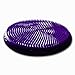 SUESPORT Air Inflated Stability Wobble Cushion, Balance Disc, Twist Massage, Fitness and Exercise, Pump Included, Diameter 14 Inch, Purple