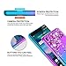 Nokia 3.1 Plus Case,W/[Tempered Glass Screen Protector] Glitter Bling Flowing Liquid Quicksand Waterfall Soft TPU Silicone Non-Slip Shockproof Bumper Protective Phone Case for Girls Women,Teal/Purple…