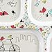 Bumkins Divided Plate, Melamine Tray Plate, Toddler, Kids, BPA Free, Stackable, Dishwasher Safe – Gray Bird Park