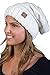 Funky Junque Oversized Slouchy Beanie - Ivory