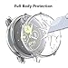 LittleForest (3 Pack) Compatible for Samsung Galaxy Watch Active Case Cases Cover, Heavy-Duty Overall Full Body Protective TPU Anti-scratch Cover for Galaxy Active Watch 40mm- Clear