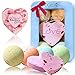 Bath Bombs Gift Set, All Natural Essential Oil Lush Spa Fizzies for Dry Skin, Best Birthday Gifts for Her, Women,Girlfriends, Teen Girls, Add to Bath Bubbles, Basket, Bath Beads, Bath Pearls