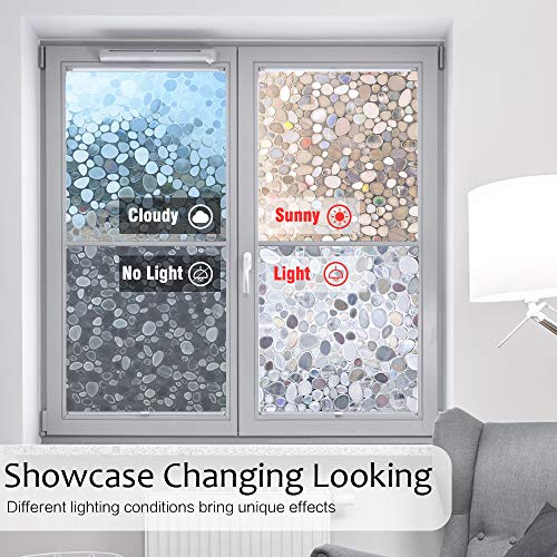 6 RABBITGOO+Privacy+Window+Decorative+Static