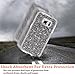 S6 Case, Galaxy S6 case, Cellularvilla [Slim Fit] [Hybrid] Luxury Bling Jewel Rock Crystal Rhinestone Diamond Case [Shockproof] Dual Layer Protective Cover for Samsung Galaxy S6 (Grey Silver)
