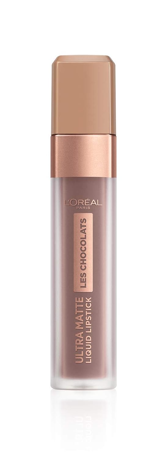 L'Oreal Paris Les Chocolats Ultra Matte Liquid Lipstick 858 Oh my Choc ...