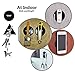 VOKOLY [6 Pack] Sticky Gel Pads Non-Slip Pads Cell Pads Anti-Slip Mats for Wide Applications (Black, Clear)