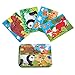 Kids puzzles for toddlers 3 years, 4 in 1 Wooden Jigsaw Puzzles with a Storage Box (Forest Animals)