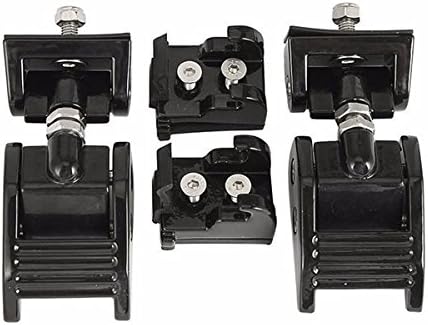 GOZAR 2 pcs Engine Hood Latch for Jeep Wrangler JK (2DR/4DR) 2007-2016 - Black