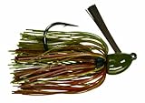 Strike King Hack Attack Heavy Cover JigBait (Green Pumpkin Craw, 1-Ounce)