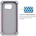 Tekcoo for Galaxy S6 Case, [Tmajor Series] [Pink/Grey] Shock Absorbing Hybrid Rubber Plastic Impact Defender Rugged Slim Hard Case Cover Shell for Samsung Galaxy S6 S VI G9200 GS6 All Carriers