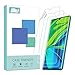 [3 Pack] WRJ for Xiaomi Mi Note 10/Xiaomi Mi Note 10 Pro Screen Protector, HD Film with the HydrateSkin (Work with the Fingerprint Sensor), [Not Glass] [Anti-Scratch] Flexible Film,Lifetime Warranty