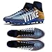 WETIKE Kids Soccer Cleats Boys Youth Cleats Football Boots High-top Cleats for Soccer