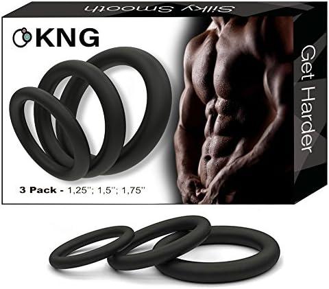 Yazz KNG Silicone Exercise Bands - 3 Different Size - Flexible -Time Delay