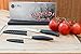Raku Cutlery Ceramic Knife Set : 5-Inch Santoku & 3-Inch Paring Knives with Gift Box