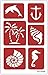 Armour Products Etch Over N Over Stencil, Seashore primary