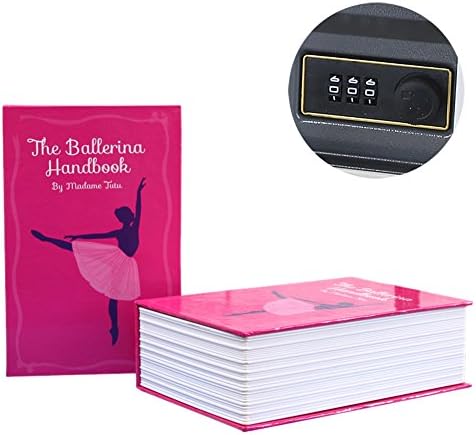 COMEBACK Book Safe with Combination Lock - Dictionary Diversion Book Safe, Portable Safe Box, Great for storing Money, Jewelry, Gun and Passport