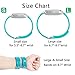Wepro Fitbit Ionic Band, Watch Replacement Sport Strap for Fitbit Ionic Smartwatch, Small, Blush Pink, Lavender, Teal
