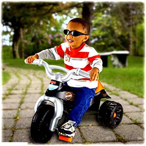 Davidson Motorcycles Tough Trike Fisher Price Kids Tricycle Bike Ride Toy
