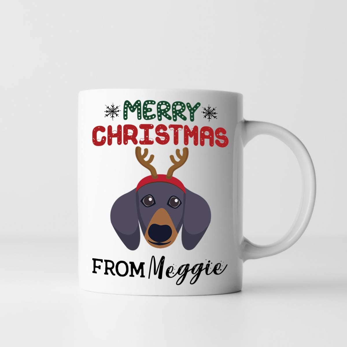 Amazon.com: Personalized Gifts Dachshund Dog Xmas, Love ...
