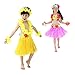 Zilong 12 Pack Elastic Hawaiian Grass Hula Skirt Dance Dresses luau Party Favors