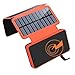 Solar Charger 20000mAh, Wireless Power Bank with 3 Solar Panels and 2.1A Dual USB Ports External Battery Pack Portable Solar Battery Charger for Outdoors for iOS Android Tablet Smartphones