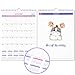 2019 Calendar - 2 Pack Desk/Wall Calendar 2019 for Family and Office, Thick Paper Calendar Planner with Bonus Notes Pages, January 2019 - December 2019, Wirebound, 8