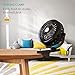 OPOLAR Battery Clip on Fan, Powered by USB or 2200mAh Rechargeable Battery, 360 Adjustable Wind, Personal Clip or Desk Fan with 3 Speeds, Multi Versatile for Hurricanes, Car, and Outdoor