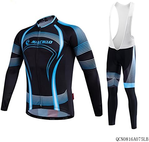 Professional Quick-dry Men,Women 's Bicycle Jersey, Riding Apparel Full Sleeve Cycling Fitness Set Black&amp;Red