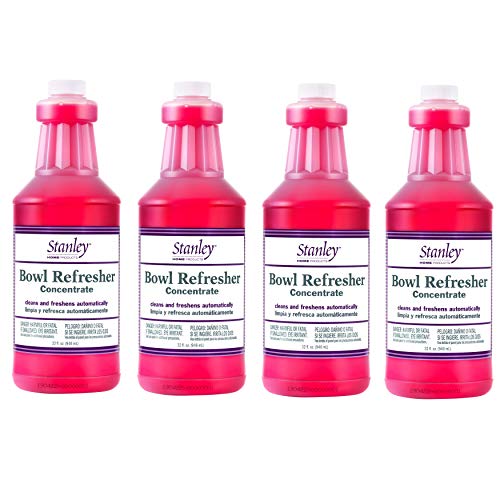 Stanley Home Products Bowl Refresher Concentrate - Cleans and Freshens Toilets Automatically - 32 fl. oz. (4 Pack)