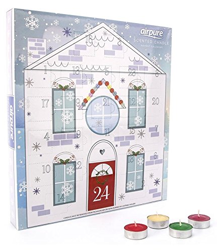 title=Airpure- Calendario dell'Avvento con candele profumate House