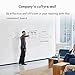 Dry Erase Wall Decal, Anumit Self-Adhesive Wall Sticker Wall Paper Whiteboard Wall Decals for School, Office, Home 17.7 by 78.7 Inches, with 1 Marker Pen (White)