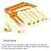 2PCS Blind Cleaner , Air Conditioner Mini Brush , Window Contacts Blade Cleaning Vertical Duster With 7 Slat Handheld Household Tool , Washable Dust Venetian Shutters For Housework , Office Yellow