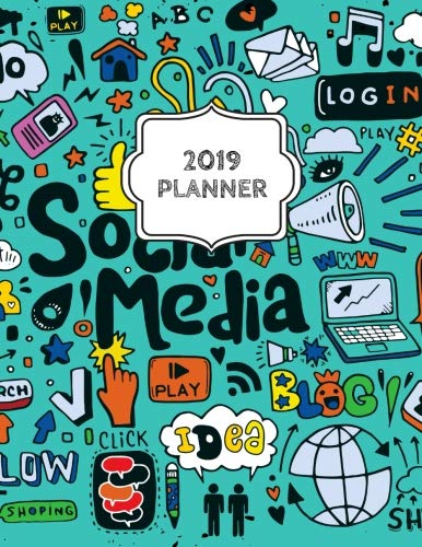 [FREE] 2019 Planner: Social Media Cover | Weekly & Monthly Schedule | Get Things Done, Home, Work | Organiz E.P.U.B