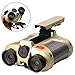 BIAL Night Scope Binoculars 4x30 Telescope with Pop-up Spotlight and Night-beam Vision Fun Cool Toy Gift for Kids Boys Girls