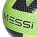adidas Performance Messi Soccer Ball, Solar Green/Black/Solar Lime, Size 5