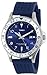 Timex Men's T2P032KW Ameritus Silver-Tone Watch with Blue Band