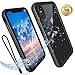 Transy Waterproof iPhone Xs Max Case - Xs Max Full Body Case Apple iPhone Underwater Full Sealed Phone Case for Xs Max Built in Screen Protector Cover Shell for Men Women