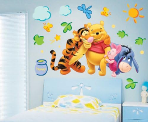 WallStickersUSA Wall Sticker Decal, Winnie The Pooh Hug Collection