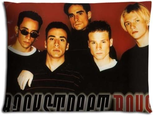 Cotton + Polyester Backstreet Boys Durable Zippered Bed Pillow Cases Collection 20x26 inch 50x66 cm
