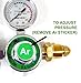 Argon CO2 Mig Tig Flowmeter Regulator Welding Regulator Gauge Gas Welder