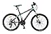 YEOGNED 24″ Suspension Variable Speed Aluminum Mountain Bike, 21 Speed Disc Brake, Suitable for Teenagers Aged 16+ 4 Colors (Blue)thumb 1